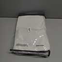 Pinch Pleated Linen Blackout Curtains 96 Inches Long for Living Room 2 Panel Set Cream Ivory 100% Black Out Pinch Pleat Hooks Rings Back Tab 96 Inch Curtain 2 Layer Drapes with Liner Bedroom Window