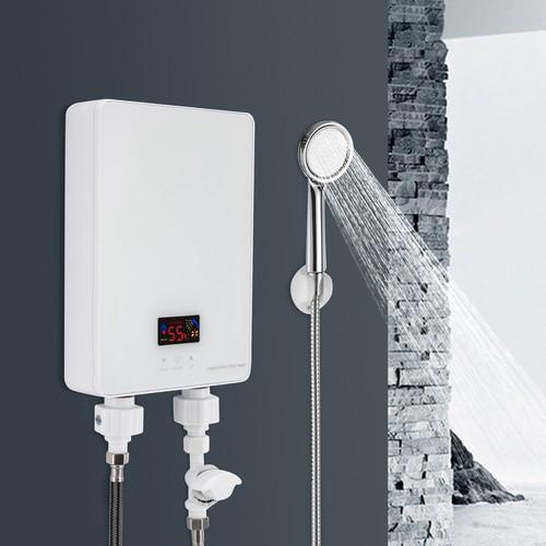 Kitchen Electric Hot Tankless Water Heater Bathroom Shower Instant Water Heater