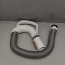 Pvc, Steel Upgraded Replacement Hose Handle for Shark Rotator Lift-Away Vacuum Models For Series NV355 NV356 NV357 NV358 NV370 UV440 (NV360 Blue UV550 Gray NV391 Red) OEM # 153FFJ (White)