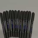 Uniball Vision Rollerball Pen - 12 Pack, Blue Pens, 0.5mm Micro Tip Size - Smooth Writing Japanese Pens, School Supplies