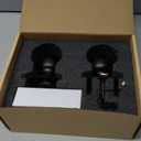 52HZ Fingerprint Door Knob with Lock, Smart Lock for Bedroom Door, Biometric Door Lock with App Control & Key, Thumbprint Keyless Entry Door Lock for Front Door, Home, Apartment, Office, Matte Black