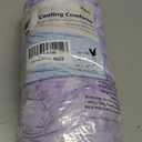 OIGAE Cooling Comforter, Japanese Q-Max 0.45 Double Sided Cooling Blankets for Hot Sleepers & Night Sweats, Lightweight Breathable Summer Quilts for Bed, Travel, Camping, Purple, Twin 60" x 80"