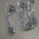 QCAA Door Pull, 6-1/2", Steel, Zinc, 8 Pack, Made in Taiwan