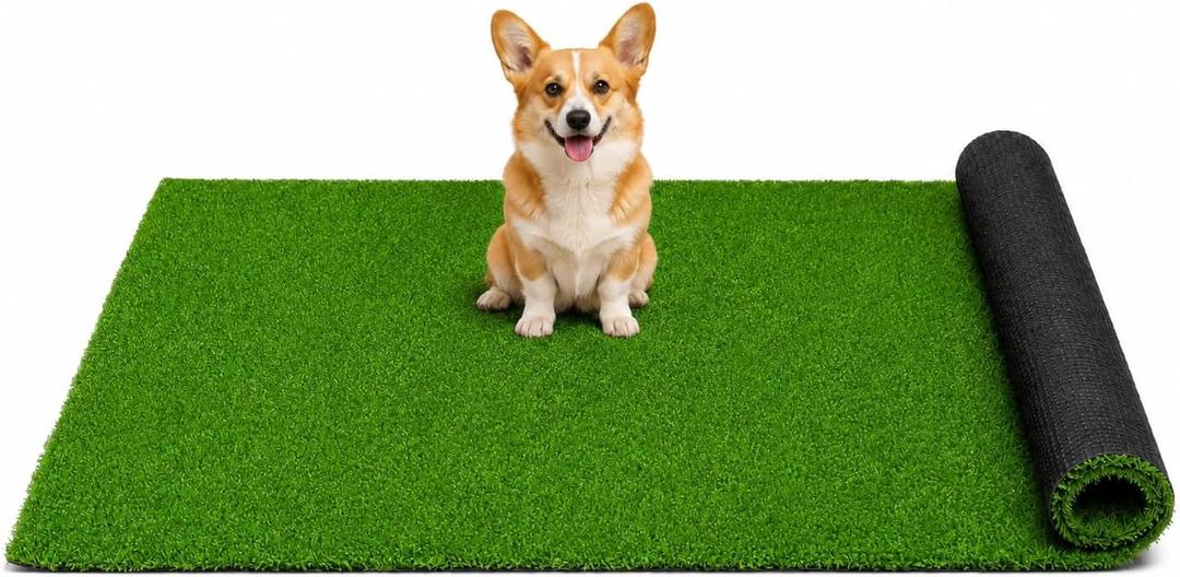 Artificial Grass Turf 2X6FT Artificial Synthetic Fake Grass Carpet, 2FTX6FT