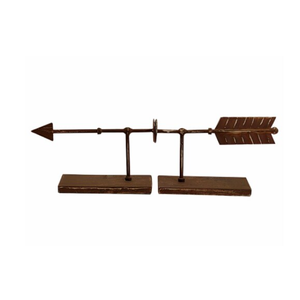 HD DESIGN Home Decor Iron Arrow Bookends