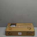 QEEIG Bathroom Floating Shelves for Wall - 15.7" Wall Mounted Shelf Over Toilet Farmhouse Home Decor Display Bookshelf Small 15.7 x 6.7 inch Set of 2, Rustic Brown (008-40BN)