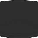 Bestway 15' Round Pool Cover, Black