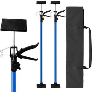 Cabinet Jack Support Pole, 45-114 Inch Adjustable Height, 154 LBS Max Load, 2-Pack with Storage Bag (Blue)