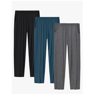 Womens Pajama Pants with Pockets Soft Comfortable Lightweight Elastic Drawstring Modal Pajama Bottoms Lounge Pants. Size Large