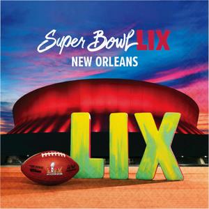 Trendware NFL Super Bowl LIX Paper Napkins, 48 Count