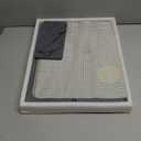 Large Stone Dish Drying Mat for Kitchen Counter, 2 PCS Quick Dry Stone Mats, Foldable Water Absorbing Diatomaceous Earth Drying Dishes Pad for Countertop Bottles Utensils Cup(Dark gray 24"x16"&8"x4")