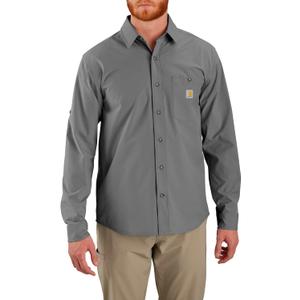 Carhartt Men's 106552 Force Sun Defender Relaxed Fit Lightweight Lon (XX-Large)