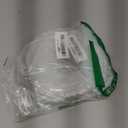 Tondiamo Shower Door Side Strip Seal Glass Translucent Shower Door Side Strip Seal Soft Clear PVC Frameless Glass Sweep to Stop Water(7/32 x 98.4 Inches,4 Rolls)