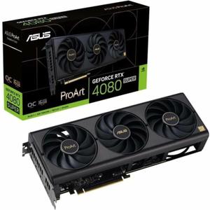 ASUS ProArt GeForce RTX 4080 Super OC Edition Graphics Card (PCIe 4.0, 16GB GDDR6X, DLSS 3, HDMI 2.1a, DisplayPort 1.4a)