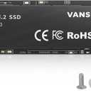 Vansuny 1TB NVMe M.2 Internal Solid State Drive PCIe 3.0 TLC M.2 SSD 3D NAND 2280 Speed up to 3400/2900MB/s Internal Solid State Hard Drive PCIe SSD