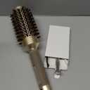 AIMIKE Round Brush for Blow Out, Medium Round Hair Brush Nano Thermal Ceramic & Ionic Tech, for Blow Drying & Styling, Curling and Shine - 2.9 inch Barrel w/Boar Bristles