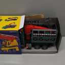 LerBao Large Dinosaur Transport Truck Toys for 3 4 5 6 7 8 Year Old Boys, Truck with Loading Crane,Lights and Sounds Vehicles Toy for Kids Childs Toddlers Christmas Birthday Gift