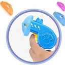 18 Pieces Cat Fetch Toy with Colorful Flying Propellers Set, Cat Playing Tracking Interactive Toys for Kitten Indoor and Outdoor Chasing Training Hunting