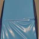 Dog Pool Foldable pet Pool Dog Swimming Pool pet Swimming Pool PVC Non-Slip for All Kinds of Pets (32x8in) (Blue)