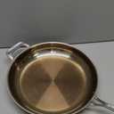 Cuisinart Custom-Clad 5-Ply Stainless Steel 12-Inch Fry Pan with Helper Handle, CC522-30H