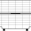 16-Inch Height Extension for Pet Gates, Adjustable Top Extension Piece for 26-42 Inch Wide Gates, Prevents Cats from Jumping Over, Black