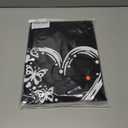 SODSHY Women's Valentine's Shirts Cute Heart Graphic T-Shirt Casual Crewneck Long Sleeve Tops (Black, M)