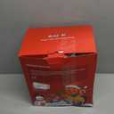 Partyotu Christmas Inflatable Gingerbread Man, Blow Up Holiday Party Decor with Build-in LED Lights, Waterproof Inflatable Christmas Decorations for Outdoor Roof Yard Lawn Garden Indoor (Brown, 8FT)