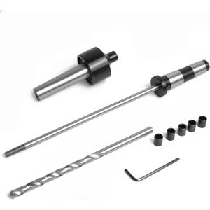 PM-002/MT2 Pen Mandrel Kit with 5pc Bush, 7mm Drill Bit and Mandrel Saver, MT2 for woodturning.
