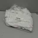 WILLBOND 6 Pieces Christmas Cabinet Bows Large White Ribbons Kitchen Cabinet Door Bows Faux Rabbit Fur Decorations for Holiday Wedding Party Supplies(Fresh Style,White,6 Pcs)