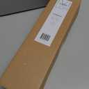 Ivilon Drapery Treatment Window Curtain Rod - Square Design 1 1/8 Rod. 16 to 28 Inch - Antique Black