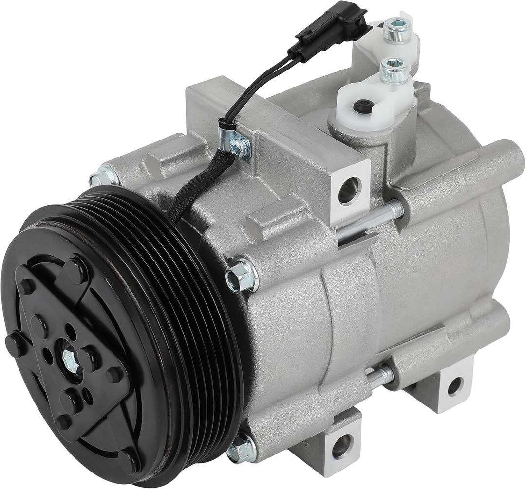 ECCPP AC Compressor with Clutch 2006-2011 Fit for Lincoln Town Car 4.6L 2006-2010 Fit for Mercury Mountaineer 4.6L Air Conditioning Compressor
