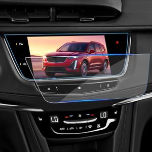 Tempered Glass Screen Protector For Cadillac XT5 (2015-2026),XT6 (2019-2026) Accessories Infotainment Screen HD Film For XT5 XT6 2026 2025 2024 2023 2022-8 inch