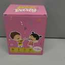 Bluetooth Karaoke Machine Toy for Kids- Mini Karaoke with 2 Wireless Microphone, Voice Changer & LED Lights, Portable Karaoke Mic for 3-8 Year Old Girls, Great for Birthday Home Party (Black)