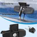 PSLER 113436 Twist Handle Kit with 2Keys - for 100XQ / 100XL / 100XR Truck Cap, Replacement Part for Latches 83514/83515