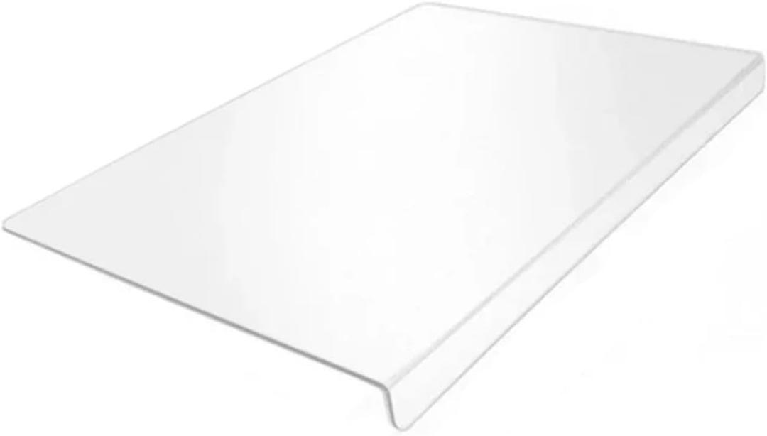 Clear Acrylic Cutting Board with Counter Lip