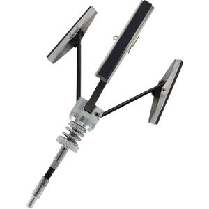 Engine Cylinder Hone Tool 2"-7" Diameter Adjustable Deglazer with 3-Piece 4" Long Stones 220 Grit