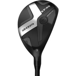 XINGGM Golf Hybrid Golf Clubs for Men,Premium RH 3 Hybrid/4 Hybrid/5 Hybrid Golf Club & Utility Golf Clubs Easier Green Approaches and Precise Landing Control (Graphite, 3 Hybrid, Stiff, Right)