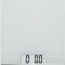 KitchenAid KQ908 Glass Surface 11 Pound Capacity Digital Kitchen and Food Scale, White