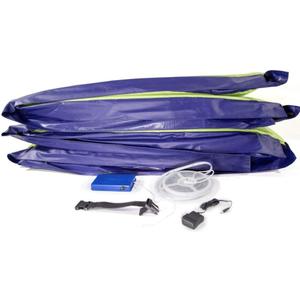 Skywalker Trampolines Pre-Packaged 12 Ft. Round Dual Lime/Blue Lighted Spring Pad (PK5117) Skywalker Trampolines Pre-Packaged 12 Ft. Round Dual Lime/Blue Lighted Spring Pad (PK5117)