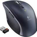 Logitech M705 Marathon Wireless Laser Mouse, 2.4 GHz Frequency, 30 ft Wireless Range, Right-Hand Use, Black
