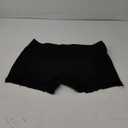 Foucome Women's Maternity Ripped Jean Shorts Summer Distressed Denim Shorts (X-Large, A01# Black)