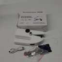 Handheld Sewing Machine,Two dear,Mini sewing machine,Easy to Use and Fast Stitch Suitable for Clothes,Fabrics, DIY Home Travel Electric Handheld Sewing Machine for Beginners.(White)