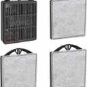 GOZILLA Aquarium Filter Cartridges,Fish Tank Filters Accessories Set,Turtle Tank Filter Replacement Includes 8 Filter Cartridges and 2 Filter Boxes.Only Suit for GZ-107 Low Water Level Tank Filter.