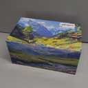 Handheld Sewing Machine with Exquisite Wooden Storage Box & 142-Piece Sewing Kit - Electric Switch, Dual Power Supply, Assorted Needles, Threads, Heavy Duty Scissors - Meets All Household Sewing Needs