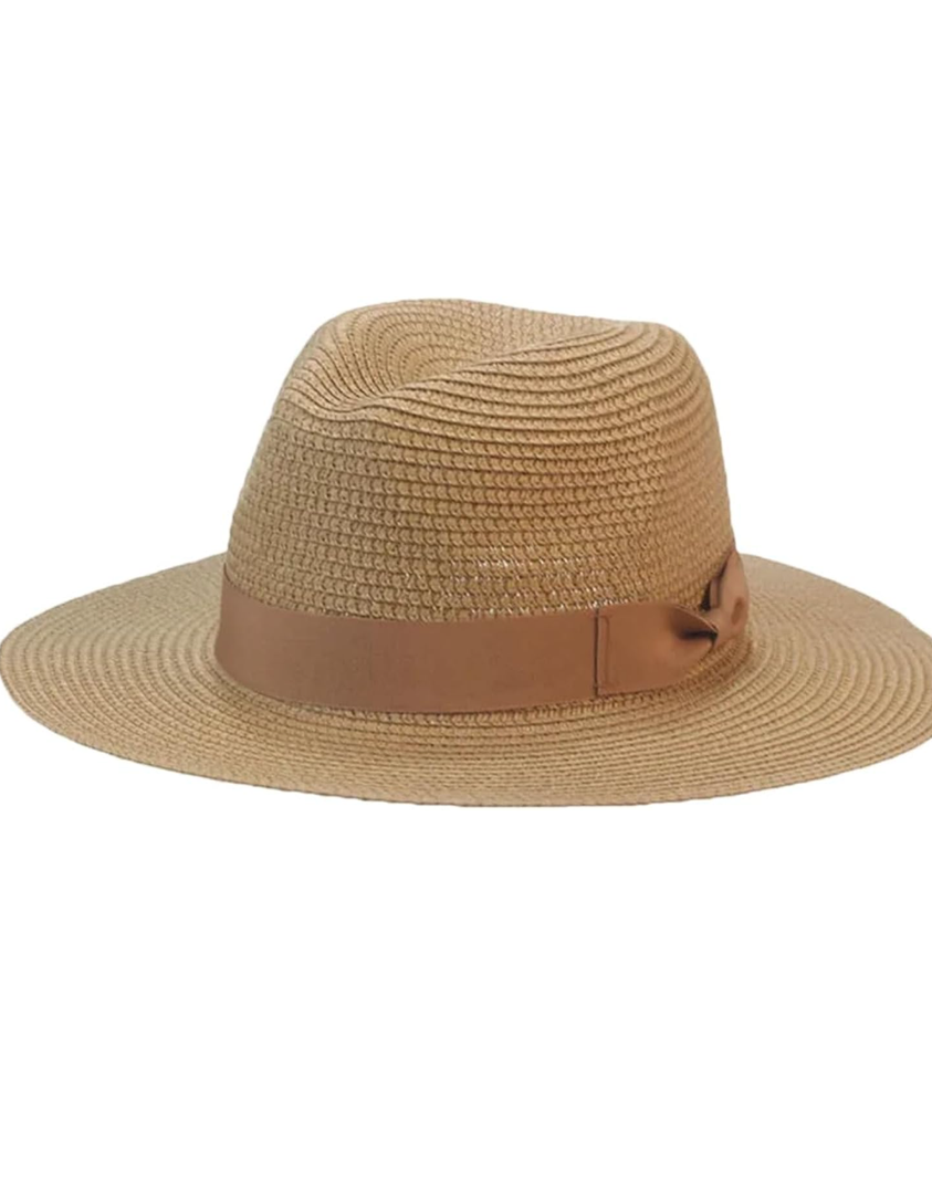 Hats For Women Solid Ribbon Beach Hat Straw Sun Protection Church Wedding Decoration Hats For