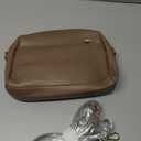 Ghsiuly Crossbody Purse for Women,Small Vegan Leather Purse with Adjustable Shoulder Strap,Triple Zip Shoulder Handbag