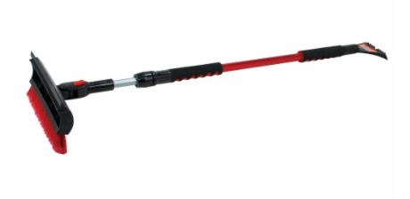 Bigfoot­™ Telescoping Ice Scraper Snow Brush with Squeegee