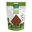 Fresh Gourmet Pecan Pieces | Honey Roasted Flavor | 3.5 Ounce | Crunchy Snack and Salad Topper Best By 05/14/27