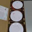 Kidde Smoke Detector, 10-Year Battery Powered, with Voice Alerts, LED Status Lights, 85 dB Alarm, 5-inches, 20SD10-V, 3 Pack