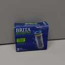 Brita Stream Pitcher Water Filter for Pitchers and Dispensers, BPA-Free, Replaces 1, 800 Plastic Water Bottles a Year, Lasts Two Months or 40 Gallons, Includes 3 Filters